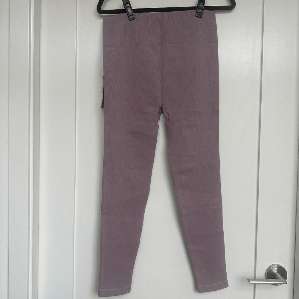 NWT Everlane Womens Dusty Lavender Purple The Seamless Leggings Size XL/XXL - Picture 5 of 6